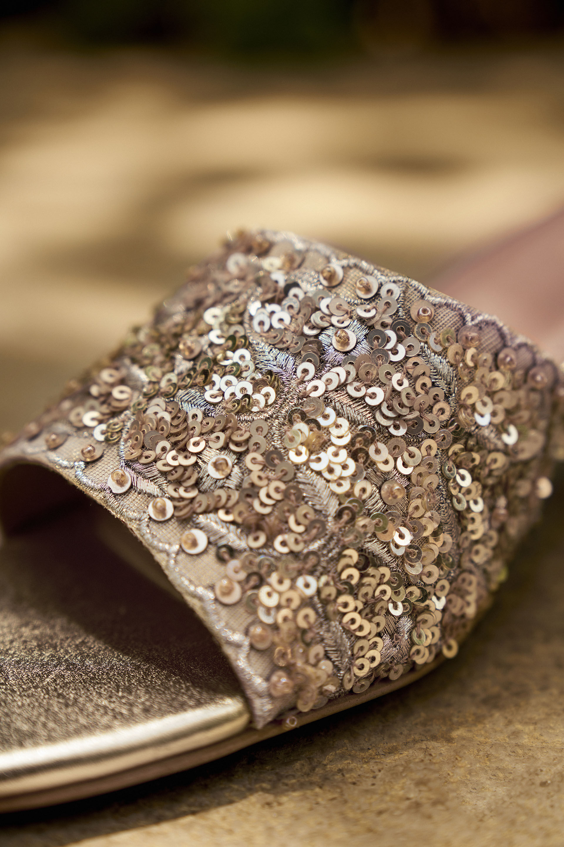 Gold embroidered heels shop